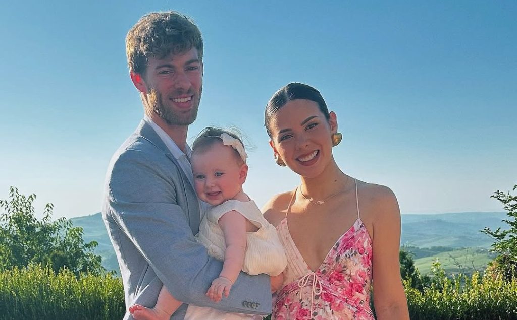 Sheryl Rubio llega a Italia junto a su esposo e hija: el primer viaje de Remi a Europa emociona a los latinos en&nbsp;Italia